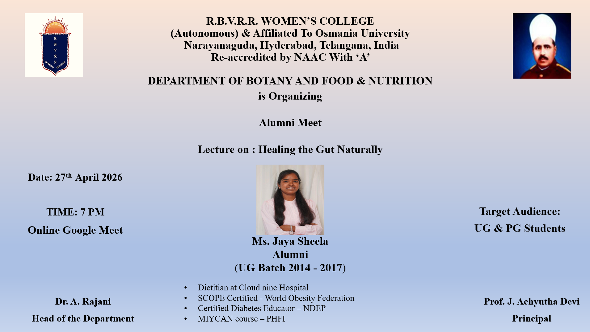 alumni meet botany 26